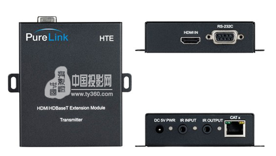 Purelink發布一款緊湊型,支持HDMI1.4,100米的網線傳輸器HTE